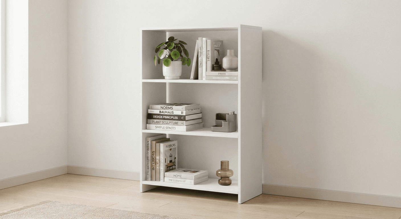کتابخانه مدل IKE4404 با جنس ملامینه - تصویر 1